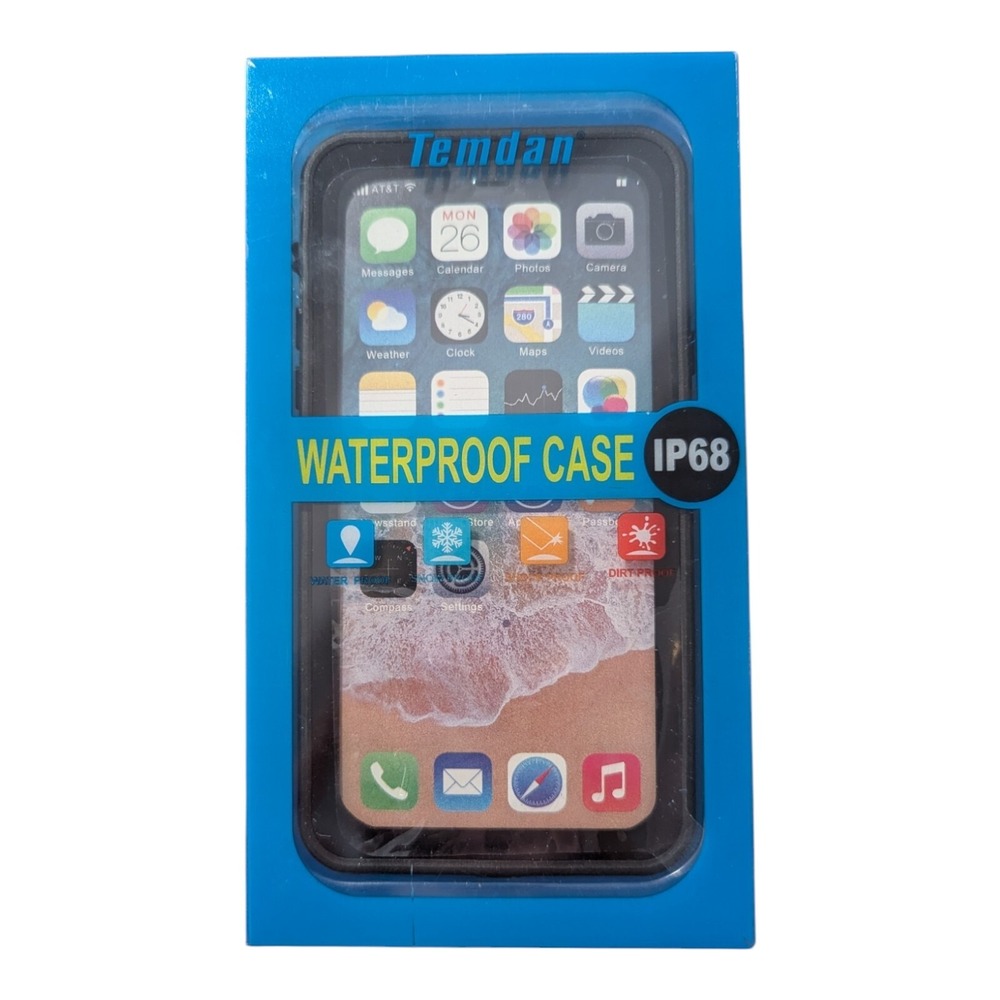 T6. Temdan Waterproof‎ IP68 Case For Samsung Galaxy S3 "Only" - Clear/Black